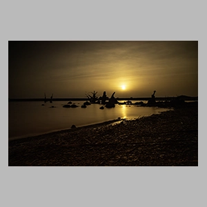 Atardecer en el pantano, Granada 2021 © JGM