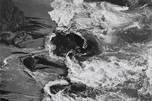 Surf, China Cove, Point Lobos, 1938 