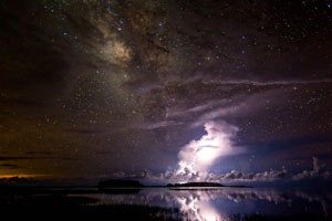  'Tormenta bajo la Vía Lactea'. TIANYUAN XIAO