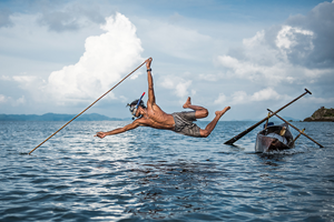 Disappearing fishing method by Moken - Dorte Verner 