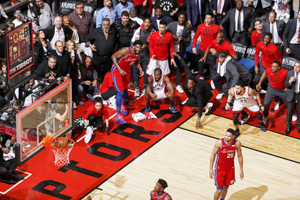'Kawhi Leonard's Game 7 Buzzer Beater' Mark Blinch. 